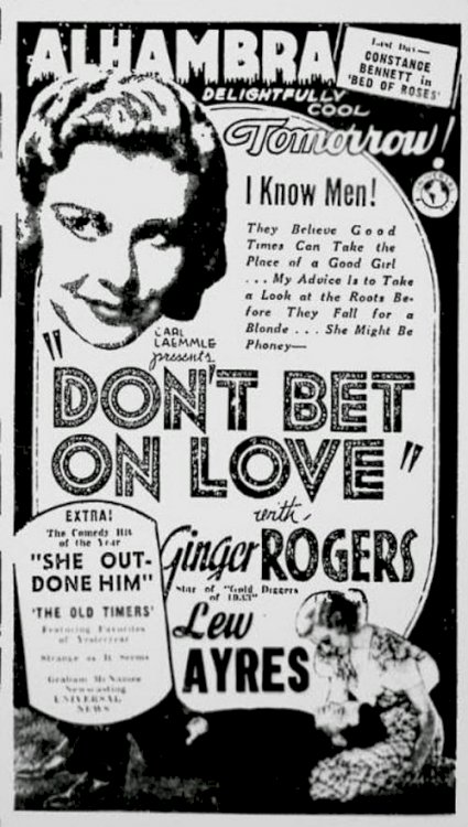 Don't Bet on Love - Movie Poster Don't Bet on Love - Movie Poster