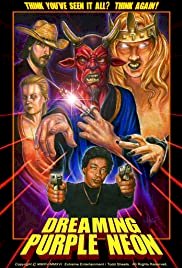 Dreaming Purple Neon - Movie Poster Dreaming Purple Neon - Movie Poster