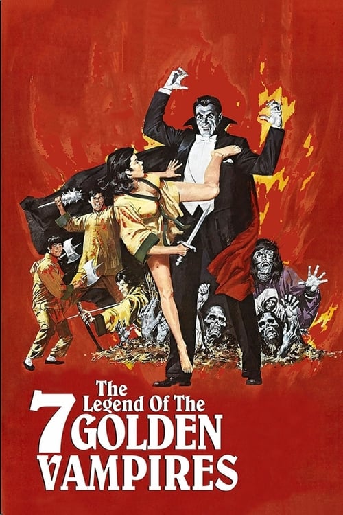 The Legend of the 7 Golden Vampires - Movie Poster The Legend of the 7 Golden Vampires - Movie Poster
