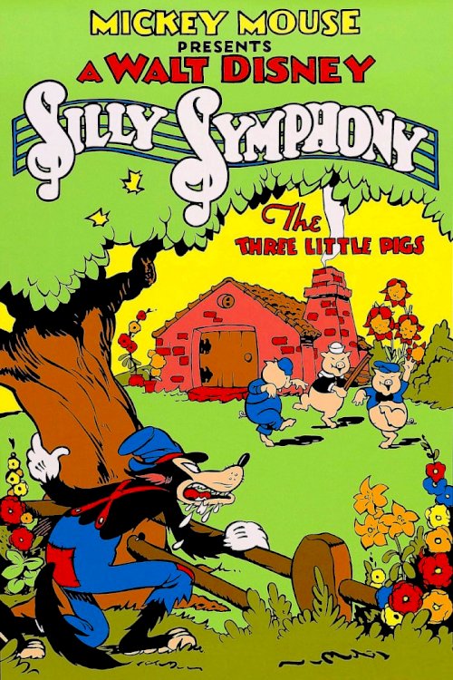 Three Little Pigs - Movie Poster Three Little Pigs - Movie Poster