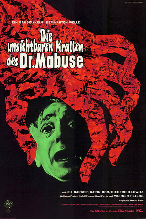 The Invisible Dr. Mabuse - Movie Poster The Invisible Dr. Mabuse - Movie Poster