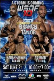 World Series of Fighting 10: Branch vs. Taylor - Movie Poster World Series of Fighting 10: Branch vs. Taylor - Movie Poster