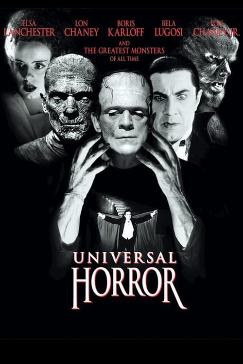 Universal Horror - Movie Poster Universal Horror - Movie Poster