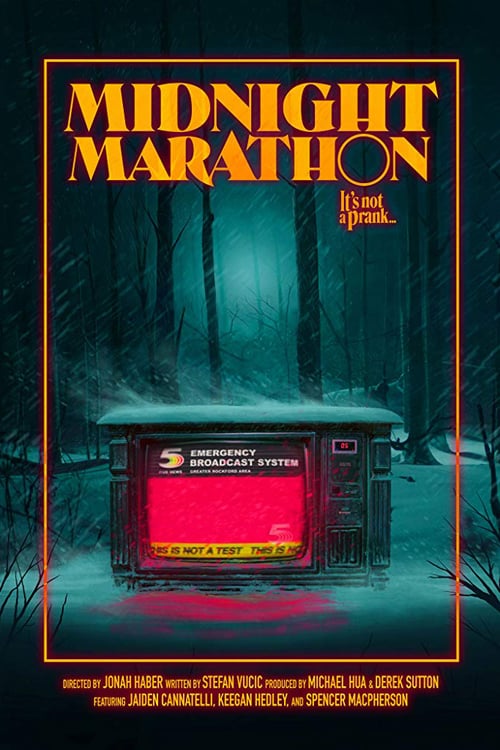 Midnight Marathon - Movie Poster Midnight Marathon - Movie Poster