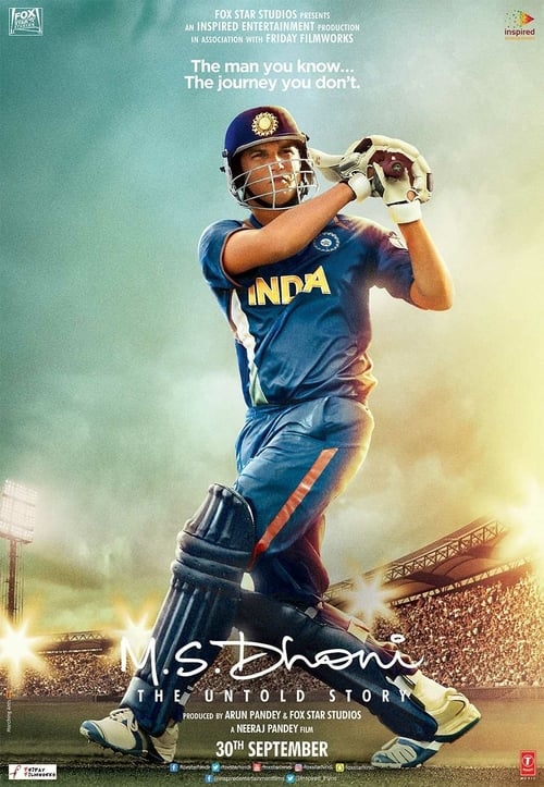 M.S. Dhoni: The Untold Story - Movie Poster M.S. Dhoni: The Untold Story - Movie Poster