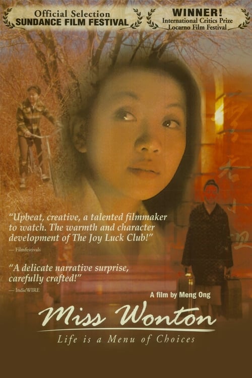 Miss Wonton - Movie Poster Miss Wonton - Movie Poster
