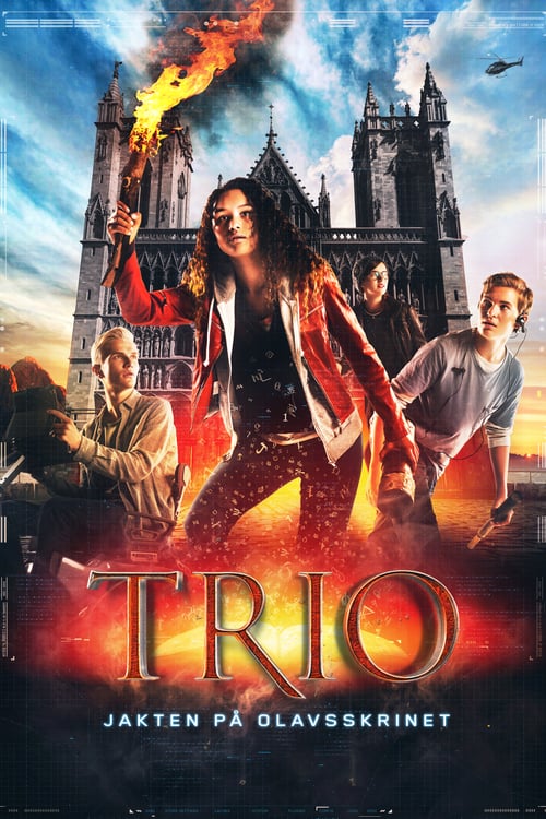 TRIO - The Hunt for the Holy Shrine - Movie Poster TRIO - The Hunt for the Holy Shrine - Movie Poster