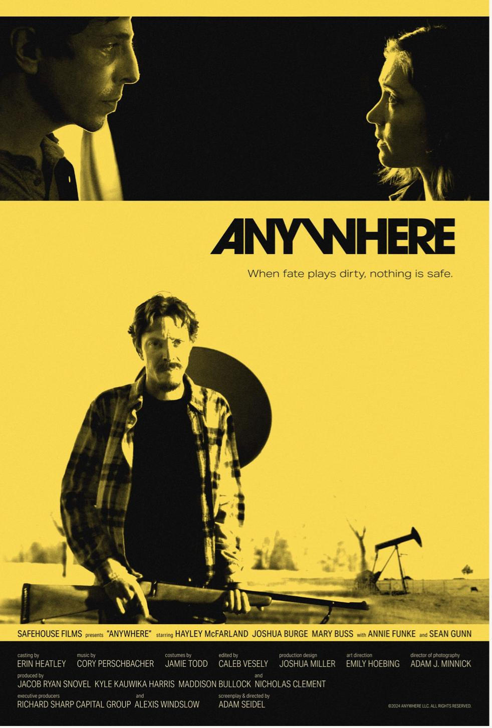 Anywhere - Movie Poster Anywhere - Movie Poster