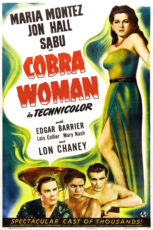 Cobra Woman - Movie Poster Cobra Woman - Movie Poster