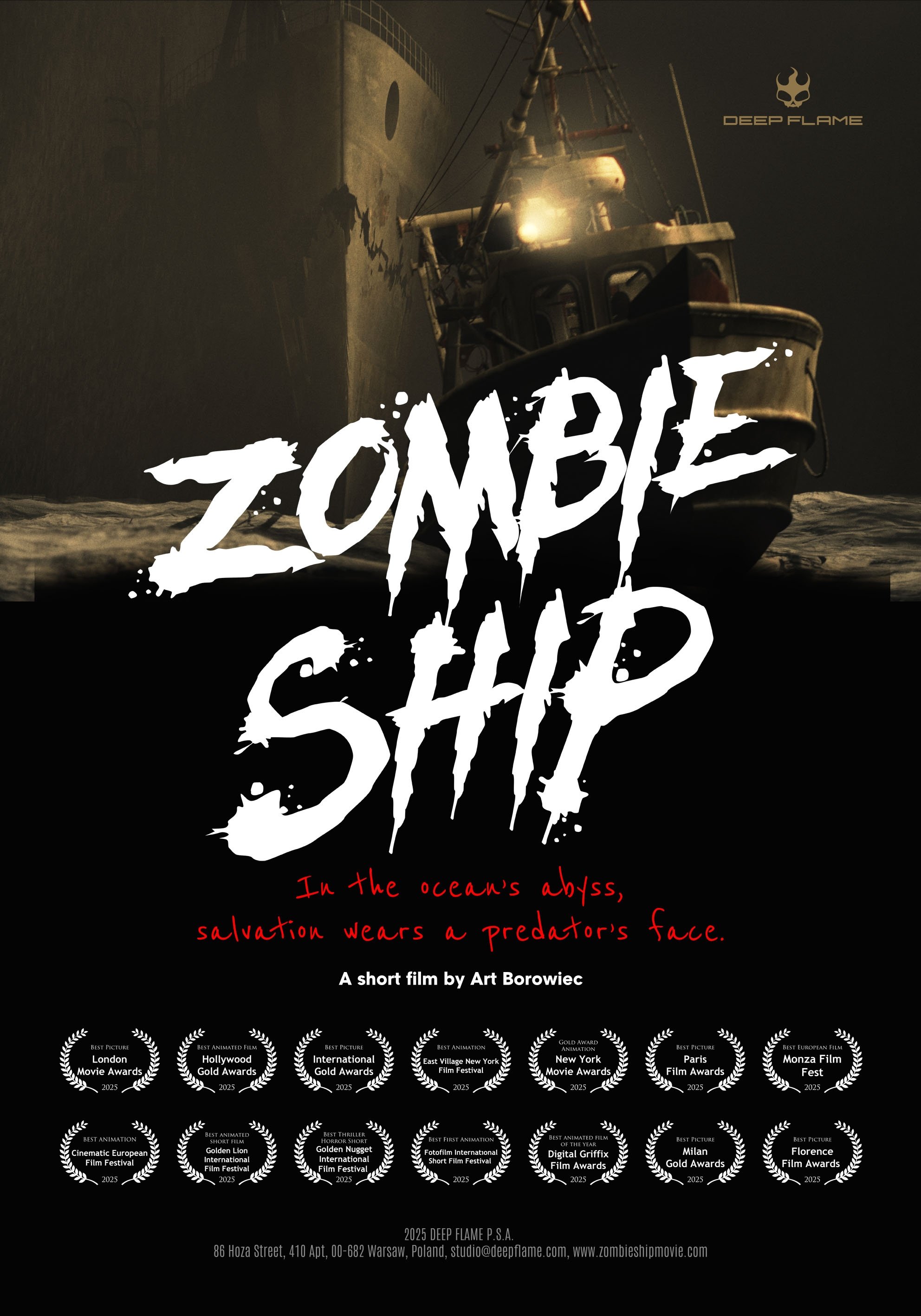 Zombie Ship - Movie Poster Zombie Ship - Movie Poster