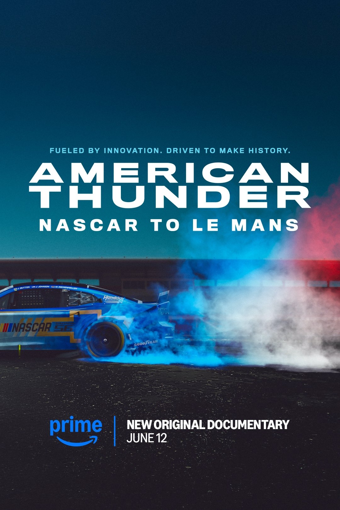American Thunder: NASCAR to Le Mans - Movie Poster American Thunder: NASCAR to Le Mans - Movie Poster