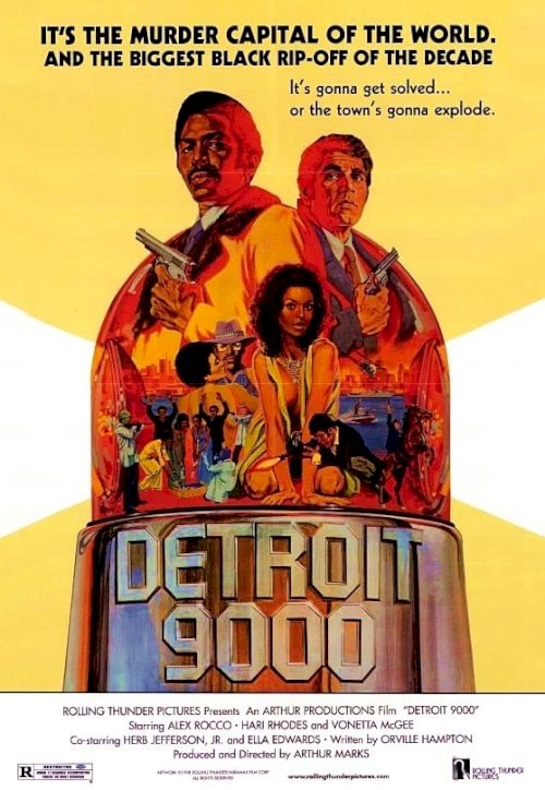 Detroit 9000 - Movie Poster Detroit 9000 - Movie Poster