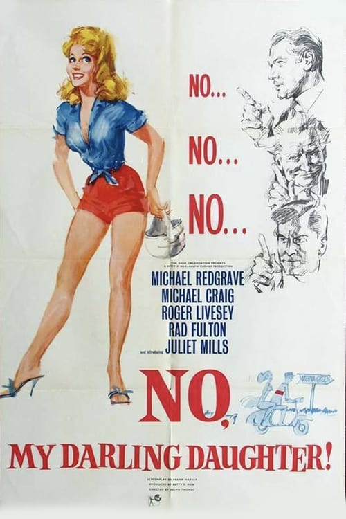 No, My Darling Daughter - Movie Poster No, My Darling Daughter - Movie Poster