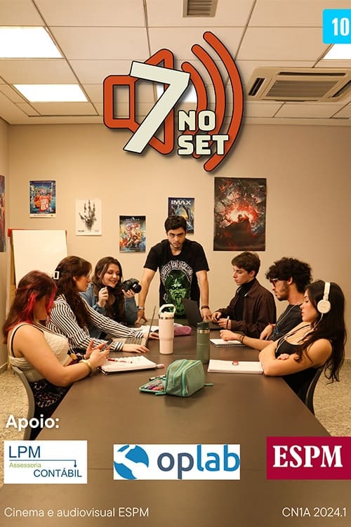 Sete no Set - Movie Poster Sete no Set - Movie Poster