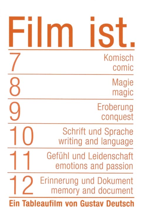 Film Is. 7-12 - Movie Poster