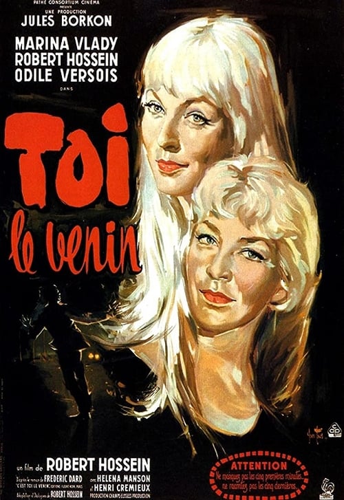 Blonde in a White Car - Movie Poster Blonde in a White Car - Movie Poster