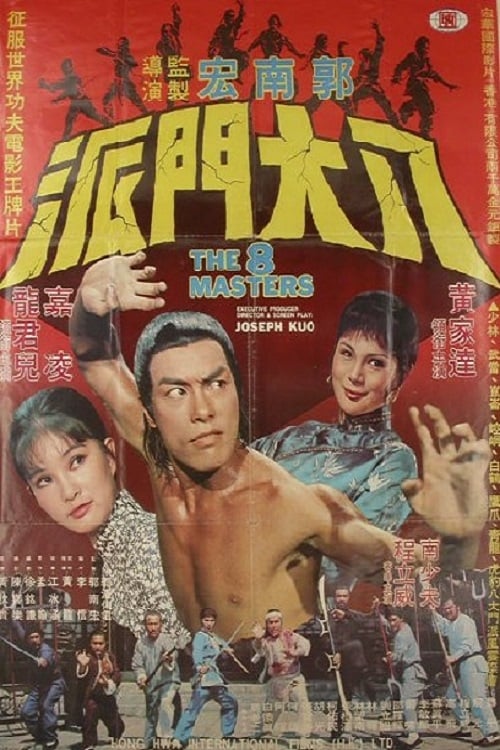 The Eight Masters - Movie Poster The Eight Masters - Movie Poster