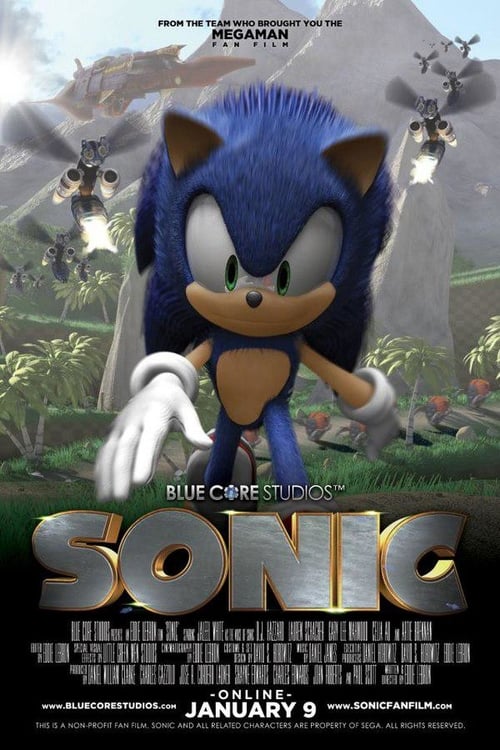 Sonic - Movie Poster Sonic - Movie Poster