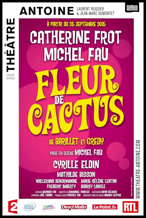 Fleur de cactus - Movie Poster Fleur de cactus - Movie Poster