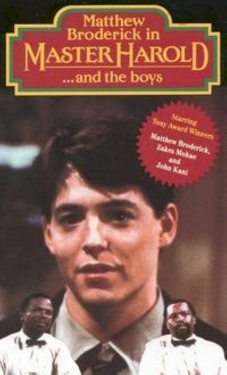 'Master Harold'... and the Boys - Movie Poster