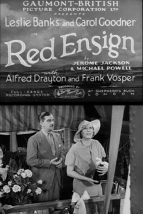 Red Ensign - Movie Poster Red Ensign - Movie Poster
