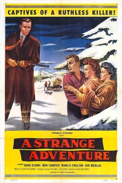 A Strange Adventure - Movie Poster A Strange Adventure - Movie Poster