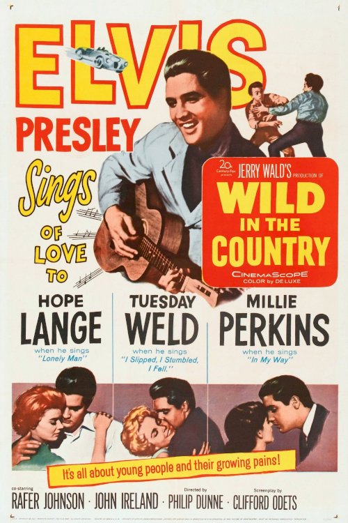 Wild in the Country - Movie Poster Wild in the Country - Movie Poster