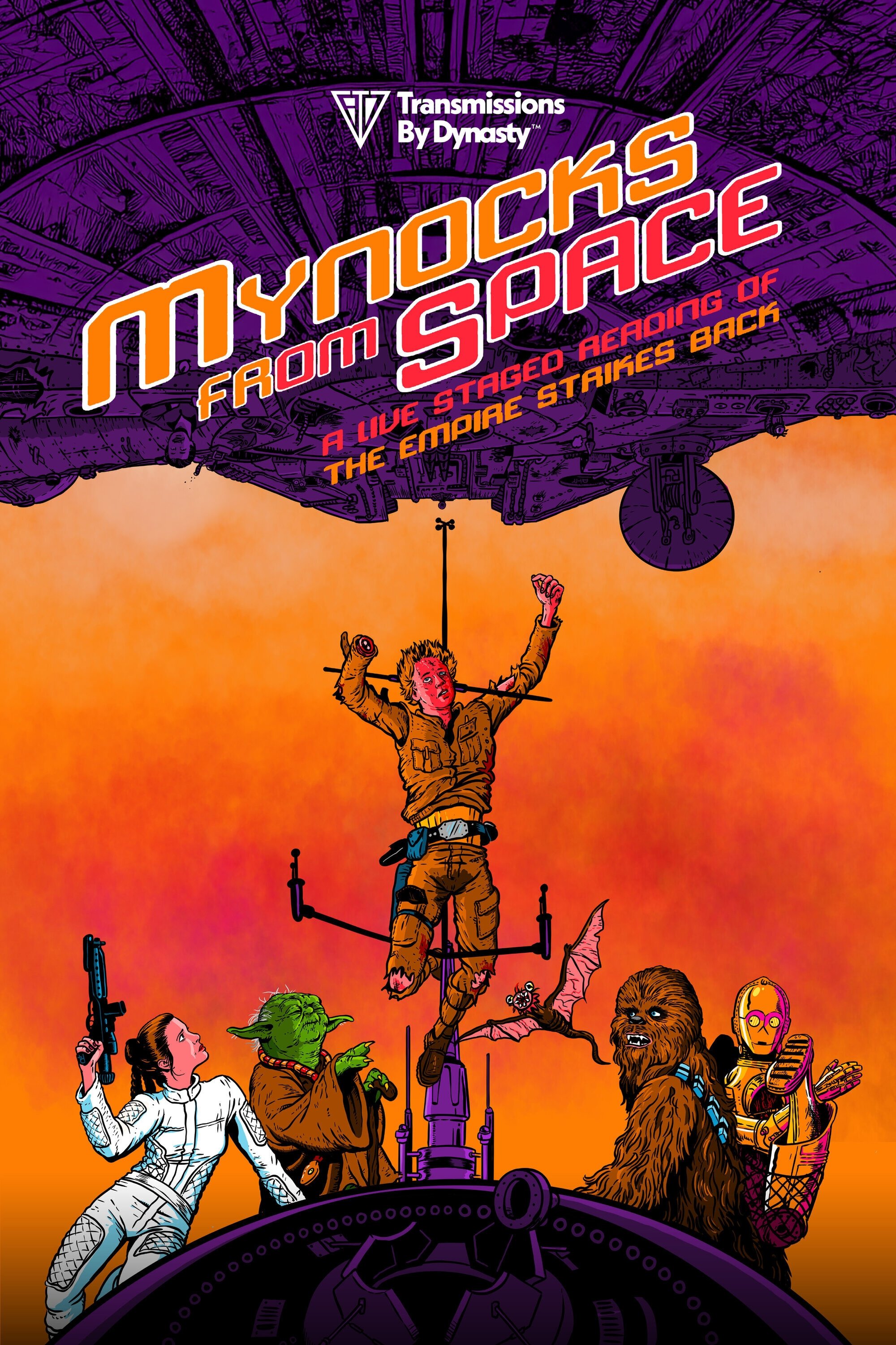 Mynocks from Space - Movie Poster Mynocks from Space - Movie Poster