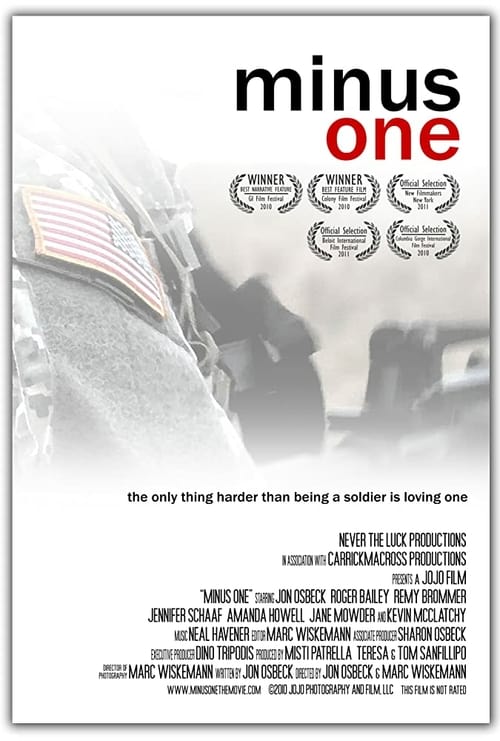 Minus One - Movie Poster Minus One - Movie Poster