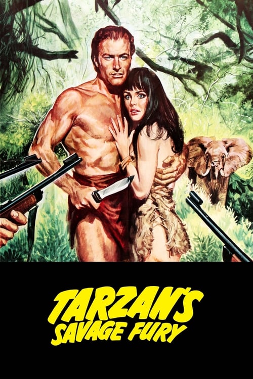 Tarzan's Savage Fury - Movie Poster Tarzan's Savage Fury - Movie Poster