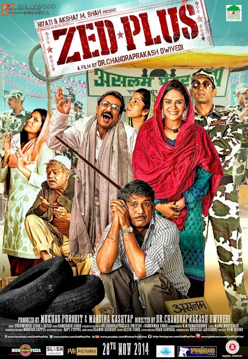 Zed Plus - Movie Poster Zed Plus - Movie Poster