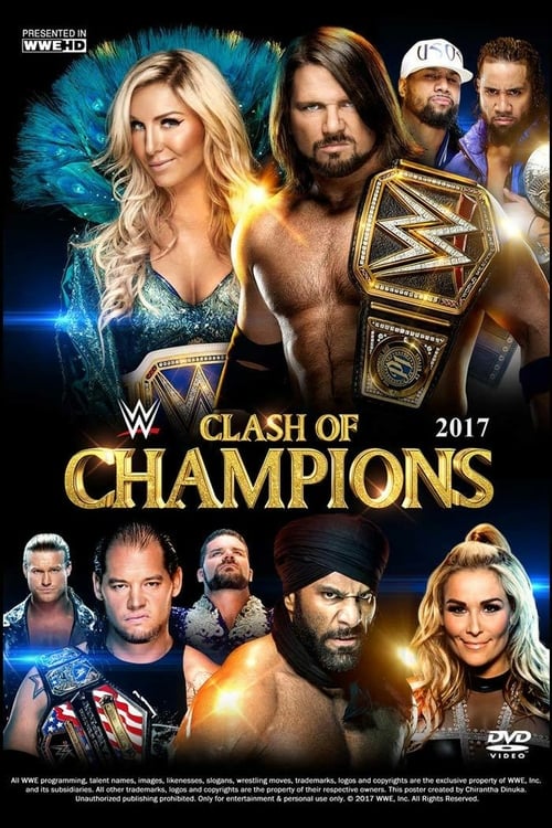 WWE Clash of Champions 2017 - Movie Poster WWE Clash of Champions 2017 - Movie Poster