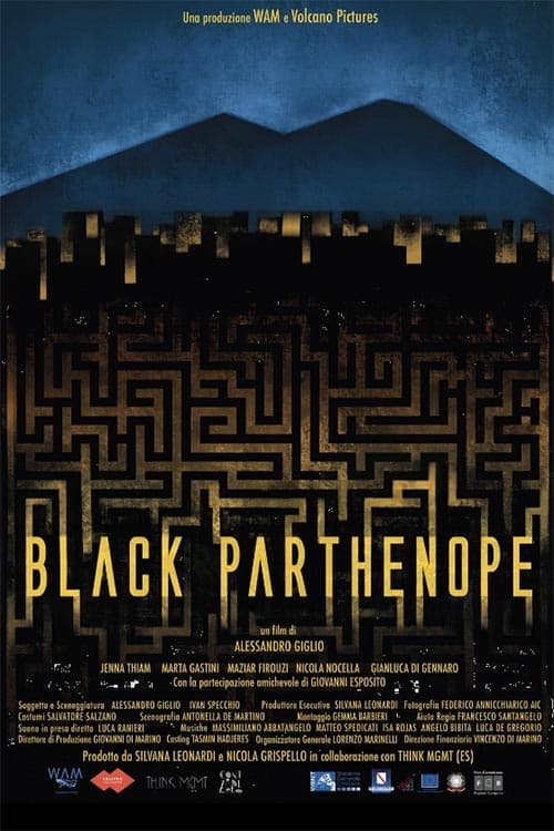 Black Parthenope - Movie Poster Black Parthenope - Movie Poster