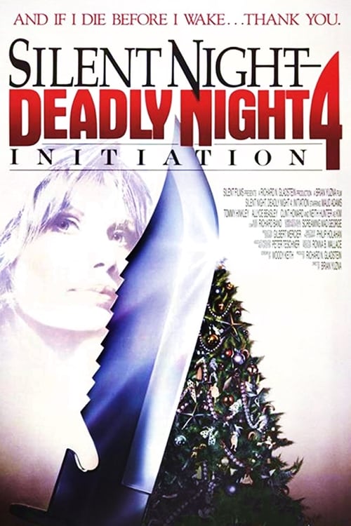 Silent Night Deadly Night 4: Initiation - Movie Poster Silent Night Deadly Night 4: Initiation - Movie Poster