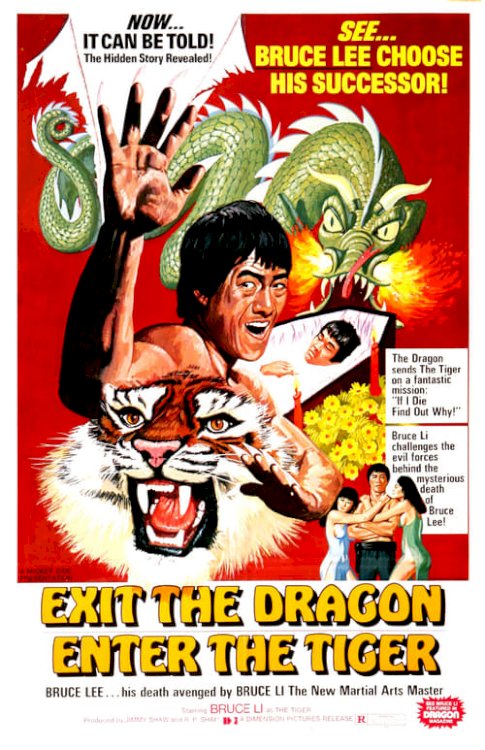 Exit the Dragon, Enter the Tiger - Movie Poster Exit the Dragon, Enter the Tiger - Movie Poster