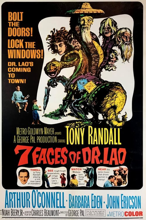 7 Faces of Dr. Lao - Movie Poster 7 Faces of Dr. Lao - Movie Poster