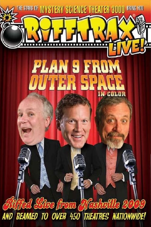 RiffTrax Live: Plan 9 from Outer Space - Movie Poster RiffTrax Live: Plan 9 from Outer Space - Movie Poster