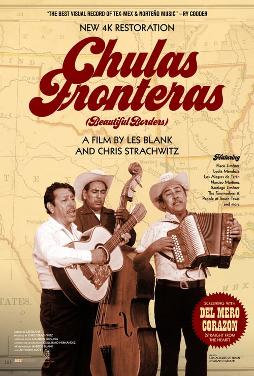 Chulas Fronteras - Movie Poster Chulas Fronteras - Movie Poster
