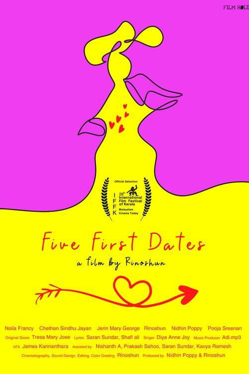Five First Dates - Movie Poster Five First Dates - Movie Poster