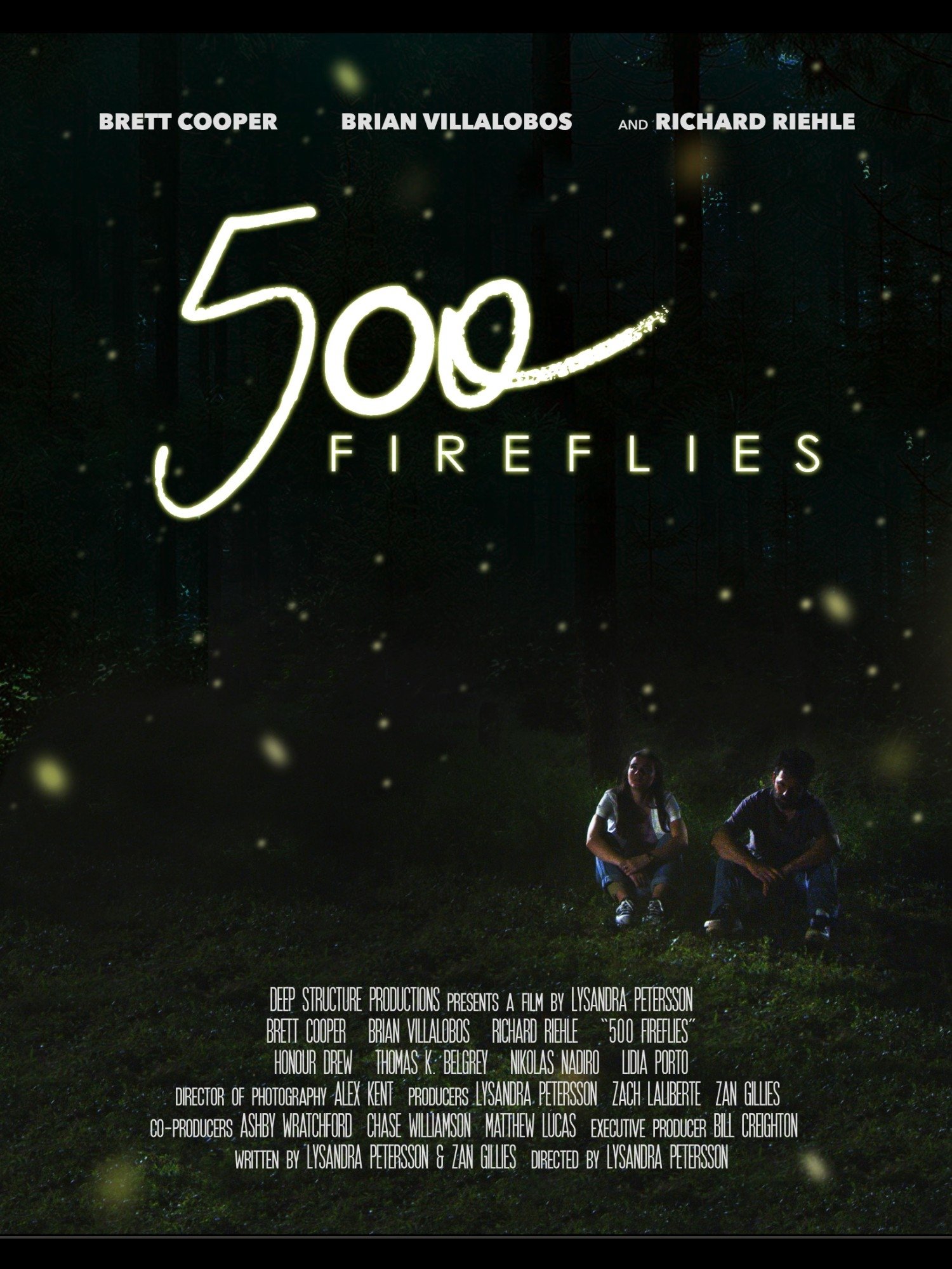 500 Fireflies - Movie Poster 500 Fireflies - Movie Poster