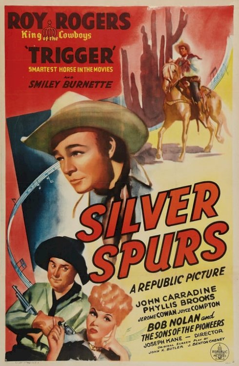 Silver Spurs - Movie Poster Silver Spurs - Movie Poster