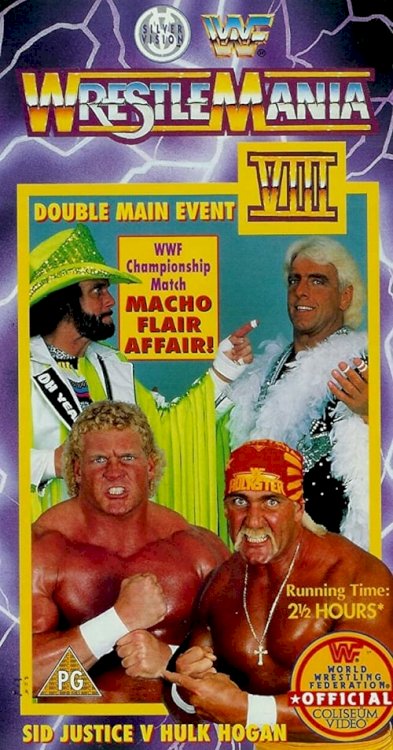 WWE WrestleMania VIII - Movie Poster