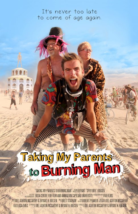 Taking My Parents to Burning Man - Movie Poster Taking My Parents to Burning Man - Movie Poster