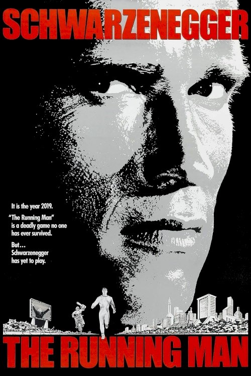The Running Man - Movie Poster The Running Man - Movie Poster