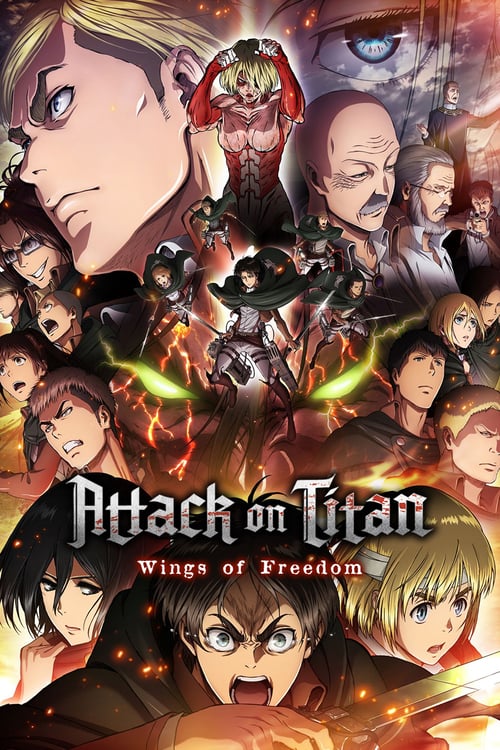Attack on Titan: Wings of Freedom - Movie Poster Attack on Titan: Wings of Freedom - Movie Poster