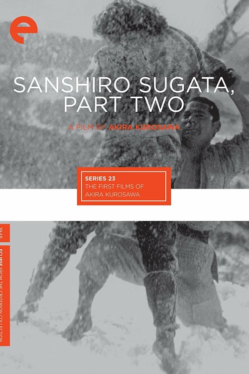 Sanshiro Sugata Part Two - Movie Poster Sanshiro Sugata Part Two - Movie Poster