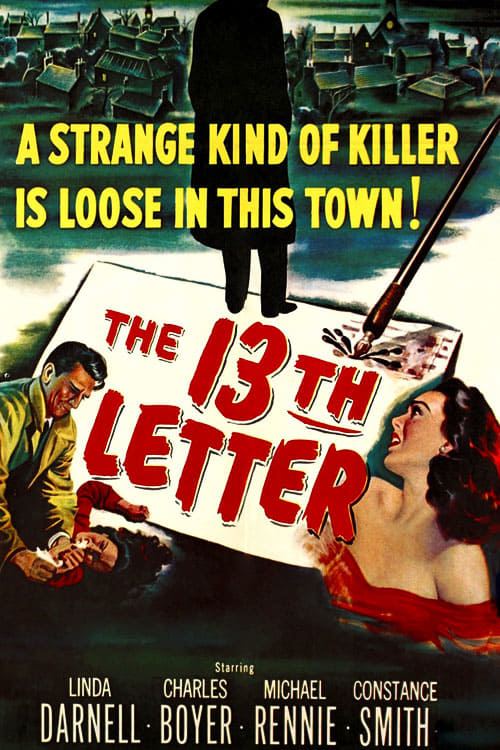 The 13th Letter - Movie Poster The 13th Letter - Movie Poster