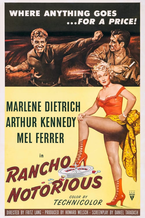 Rancho Notorious - Movie Poster Rancho Notorious - Movie Poster