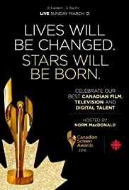 2016 Canadian Screen Awards - Movie Poster 2016 Canadian Screen Awards - Movie Poster