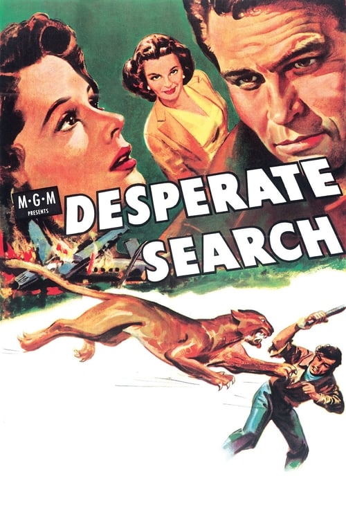 Desperate Search - Movie Poster Desperate Search - Movie Poster